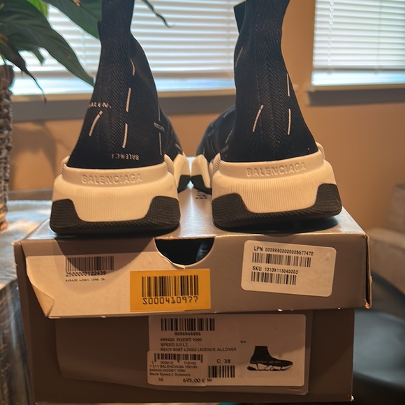 Balenciaga logo sock sneaker - Picture 2 of 5